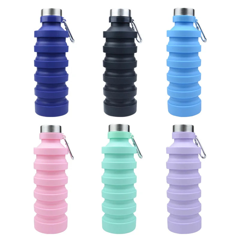 Silicone Foldable Water Bottles