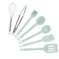 Silicone Cooking Utensils Set Seven Pieces