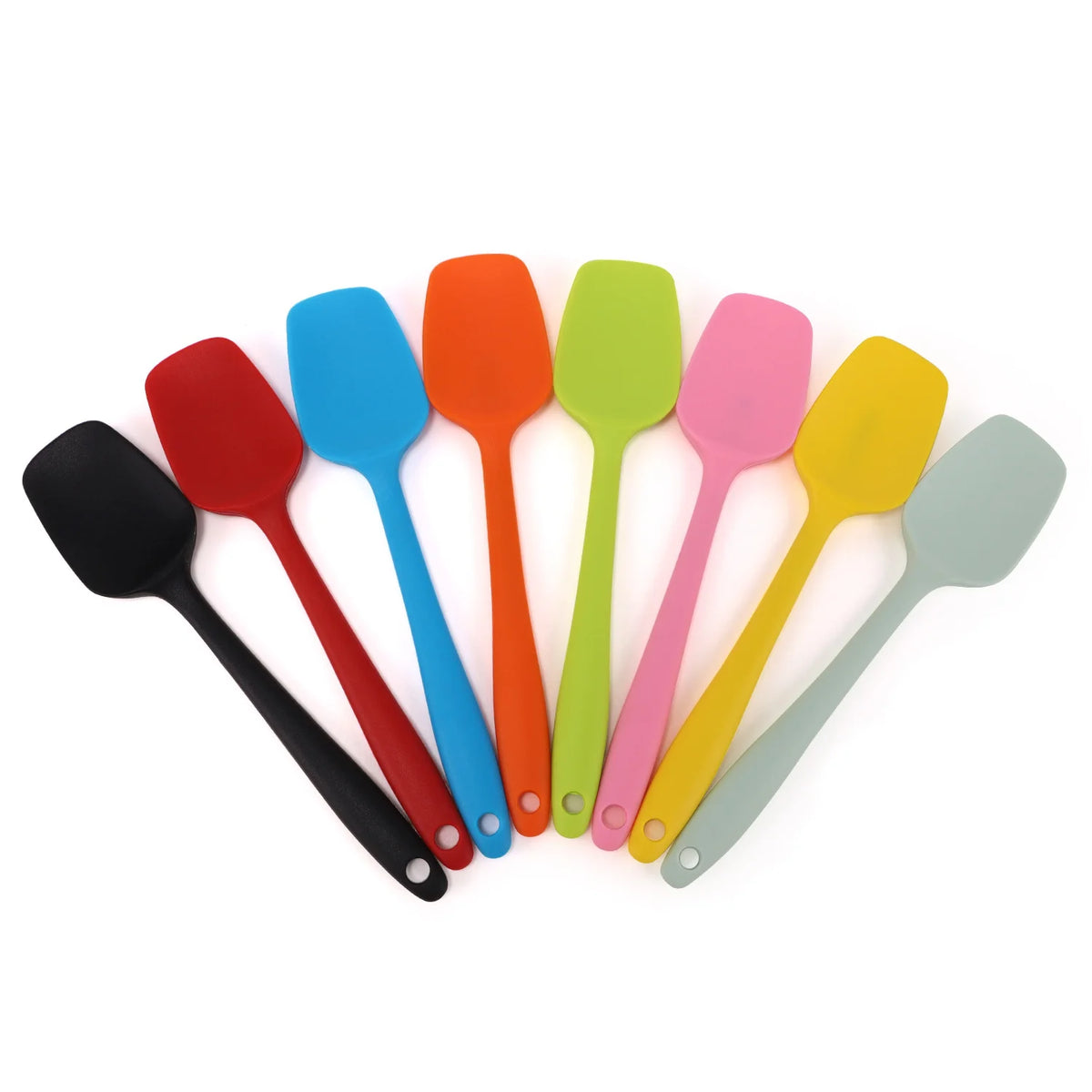 Pack of 6 Silicone Spoon Spatula Pack