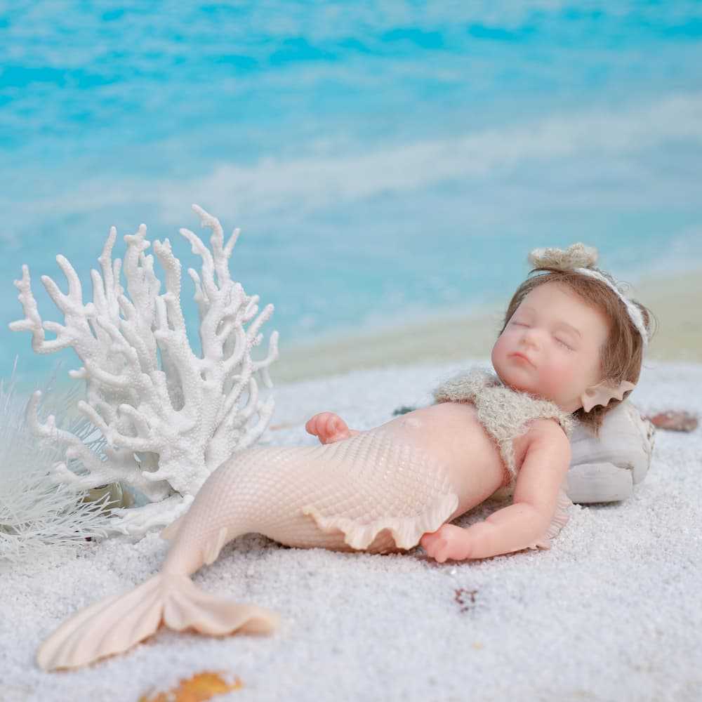 Coral | Silicone Baby Doll