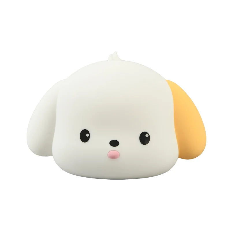 Soft Silicone Night Light - Cute Puppy