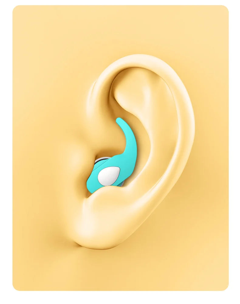 1 Pair Silicone Earplugs for Sleeping