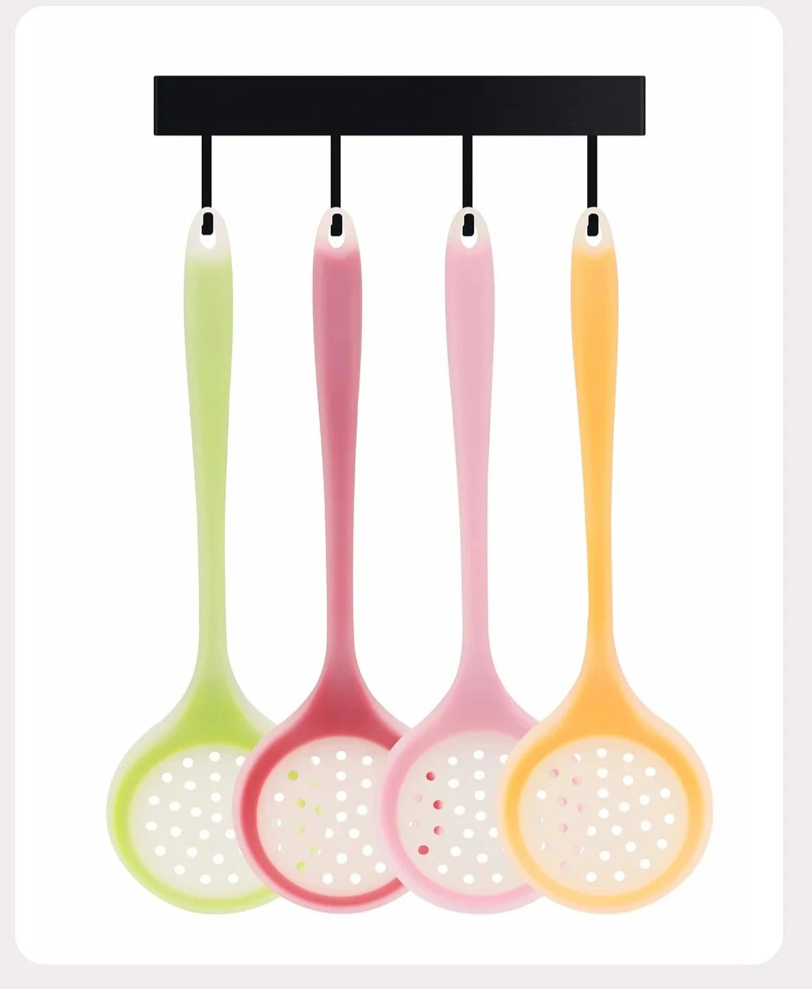 Silicone Non-Stick Slotted Spoon