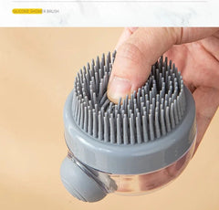 Hair Massager Silicone Shampoo Brush