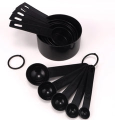 10-Piece Measuring Silicone Spoons and Cups