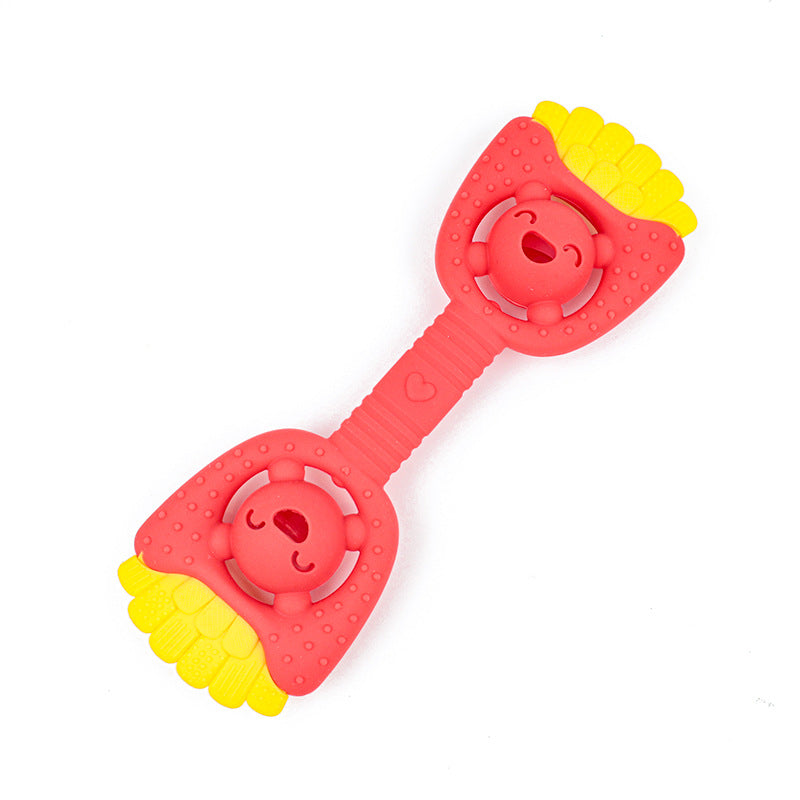 French Fry Teething Rattle Set