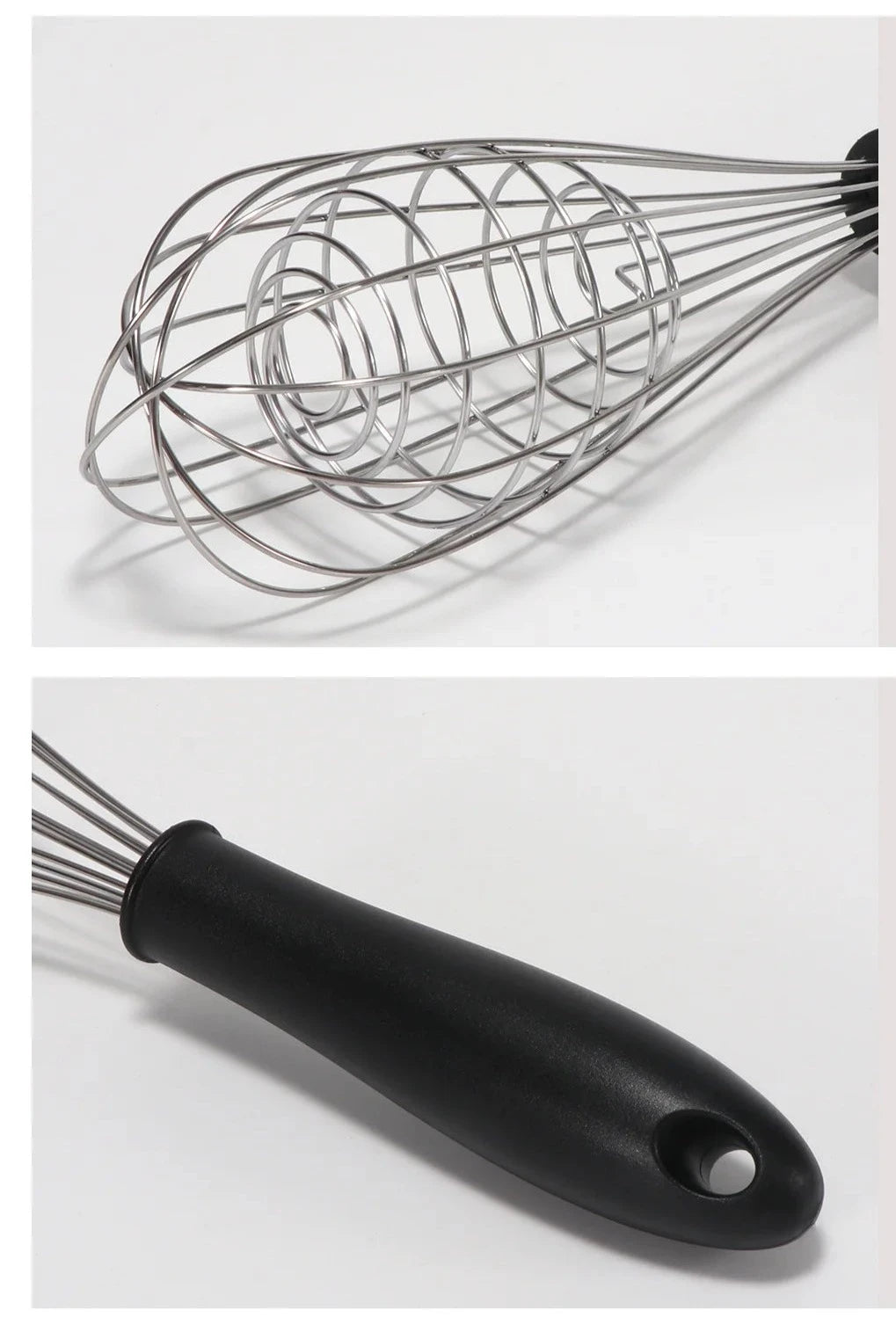 Stainless steel whisker with Silicone Handle