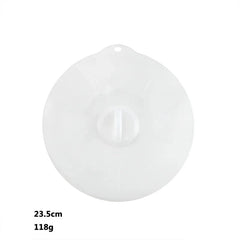 White Silicone Lids for Food Storage