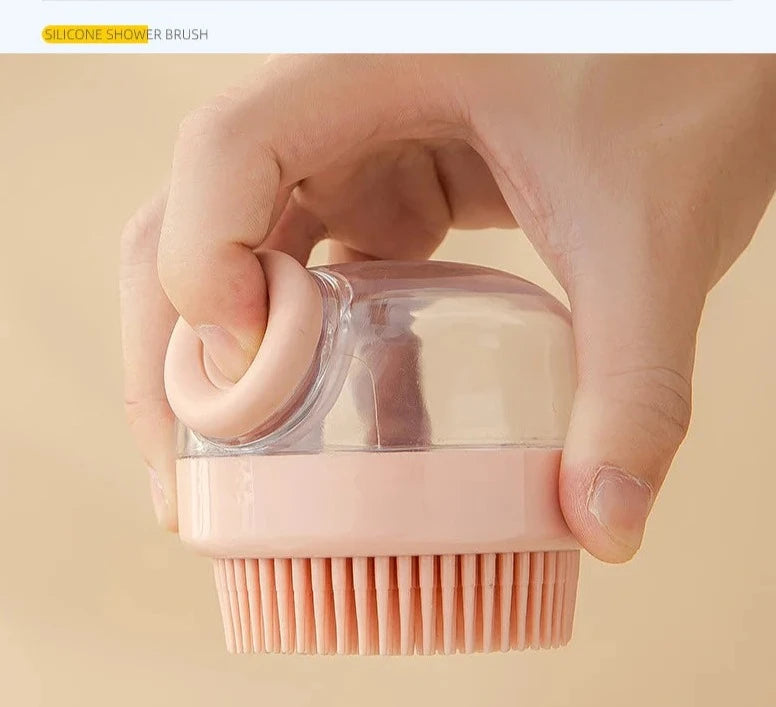 Hair Massager Silicone Shampoo Brush