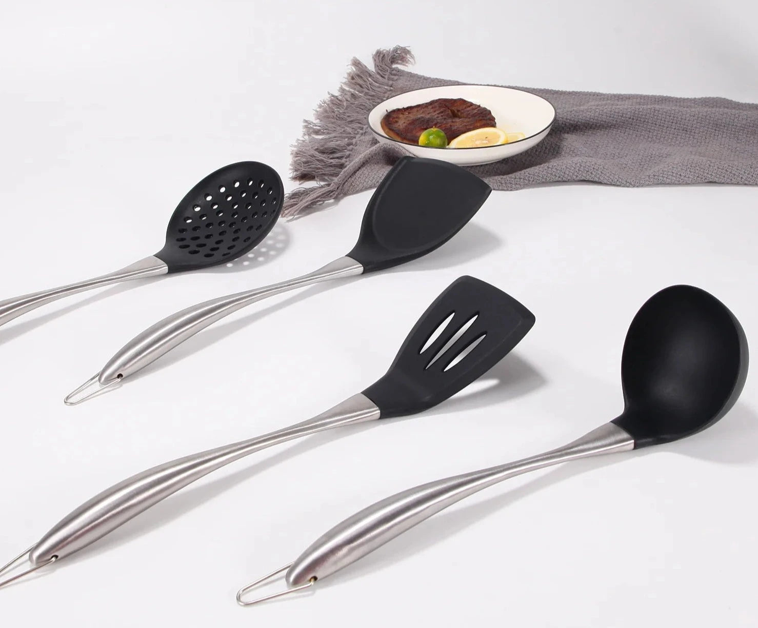 4x Silicone Utensils Set