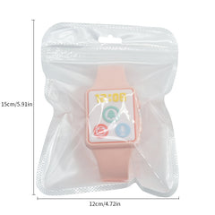Silicone Watch-Shaped Teether Set