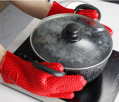 Five-Finger Silicone Oven Glove