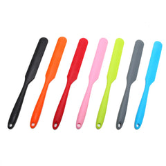 7x Silicone Scraper Spatulas Jar Spatula