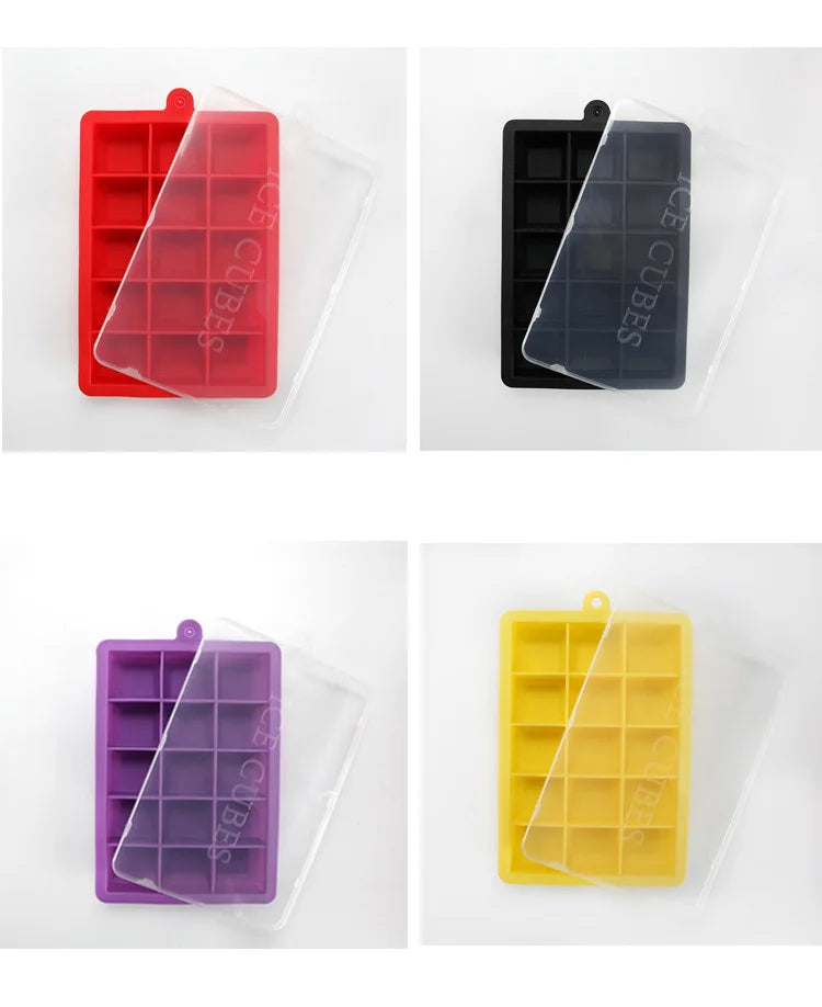 15-grid Silicone Ice Mold / Tray