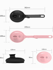 Long Handle Back Silicone Body Scrubber