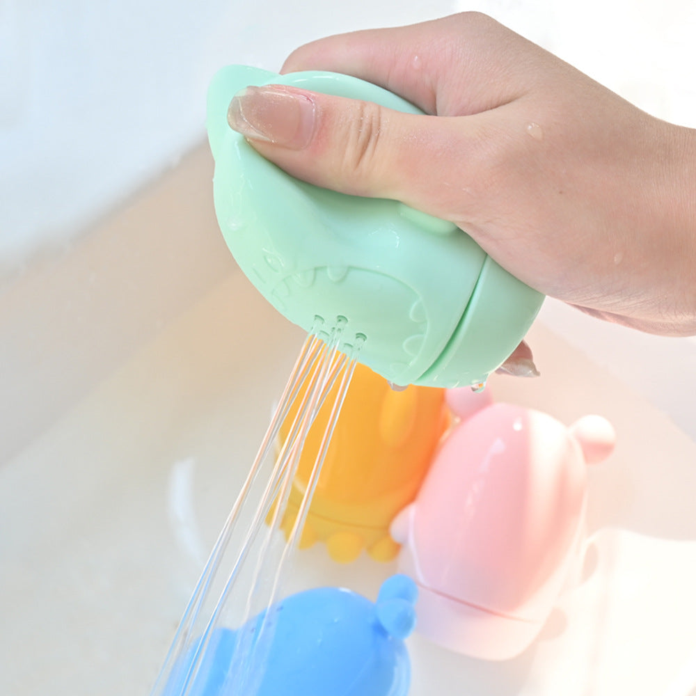 Baby Silicone Bath Toy Set