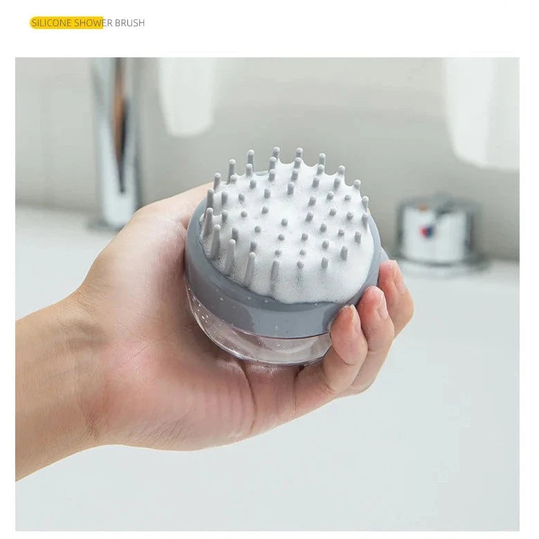 Hair Massager Silicone Shampoo Brush