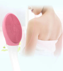 Vibrating massage Silicone Body Scrubber