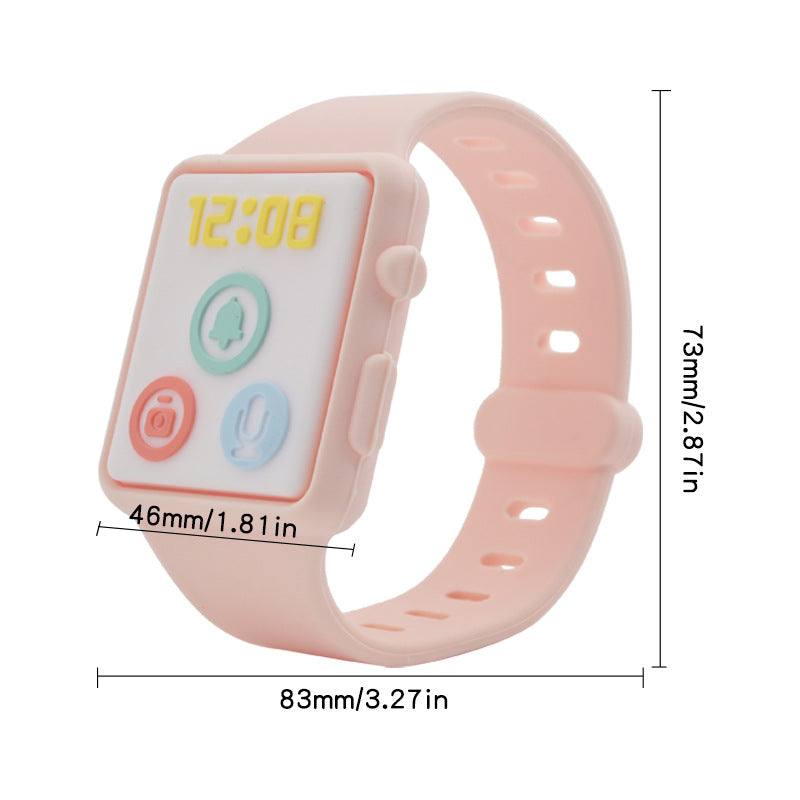 Silicone Watch-Shaped Teether Set