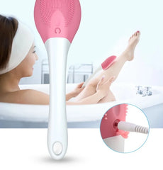 Vibrating massage Silicone Body Scrubber