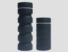 Tyre Shaped Silicone Foldable Water Bottle