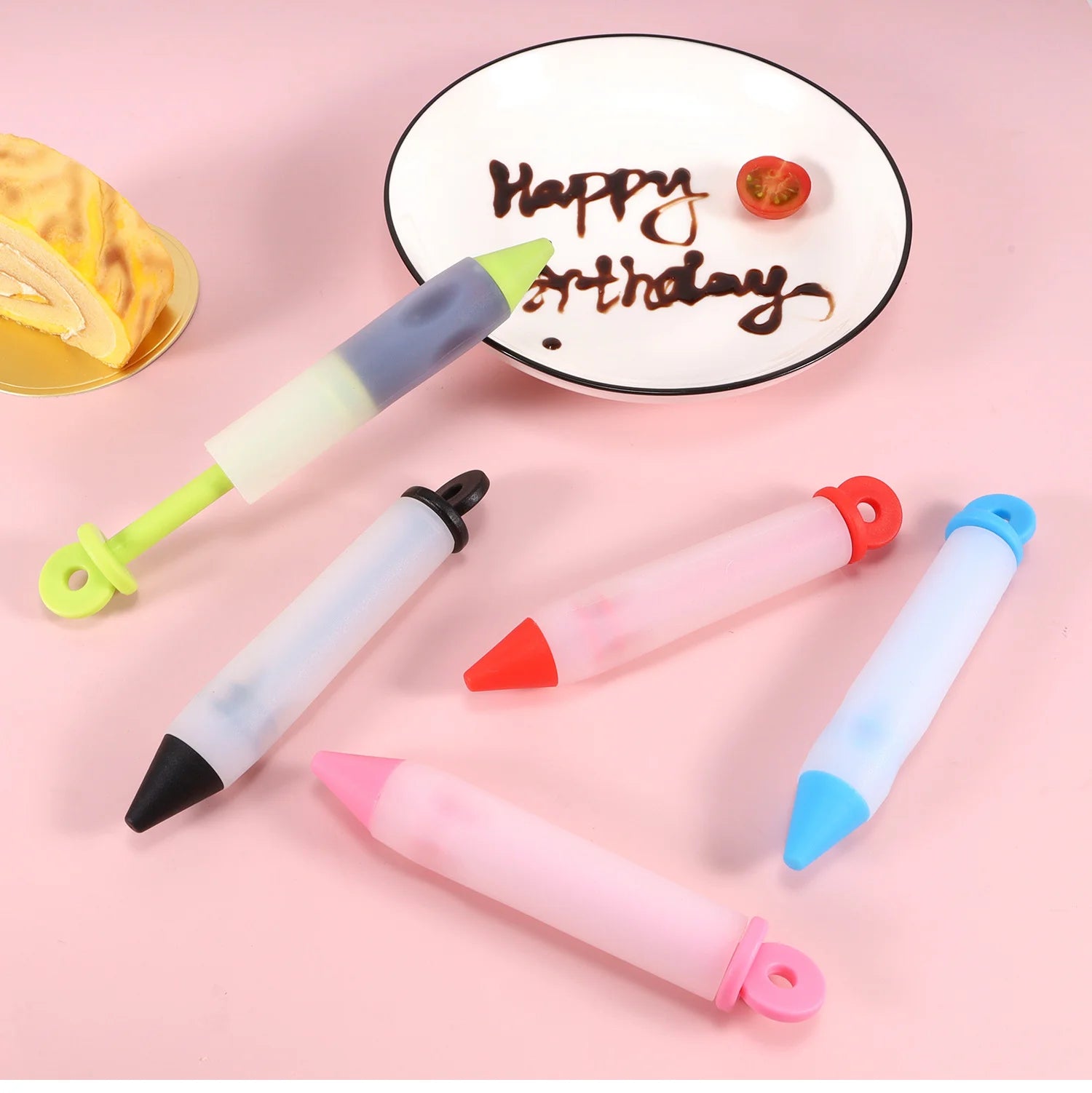 Silicone Chocolate Cake Decoration Pens