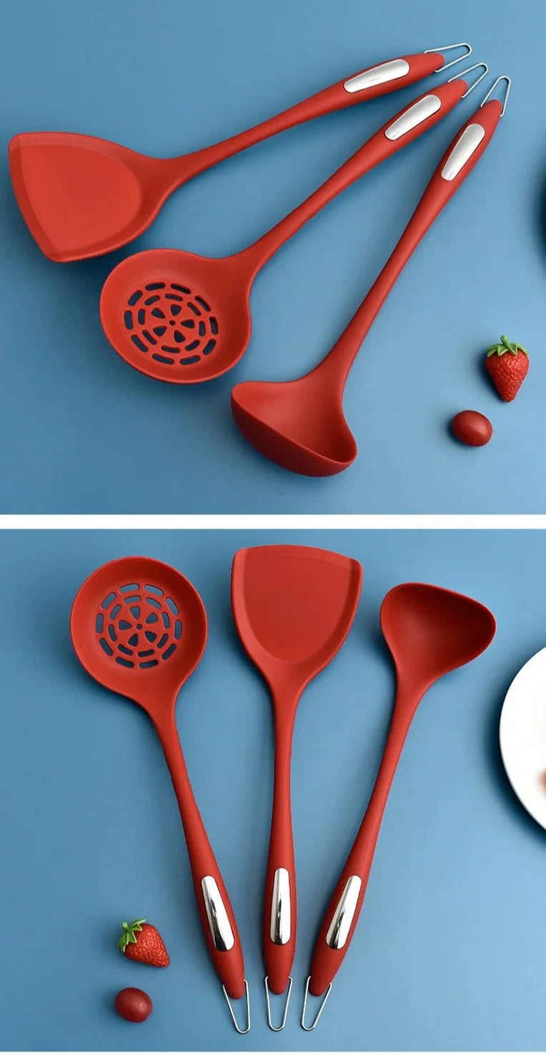 3 Piece Silicone Spatula Set | Non-Stick