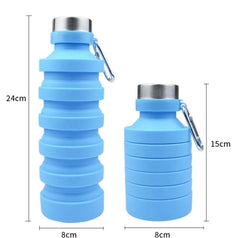 Silicone Foldable Water Bottles