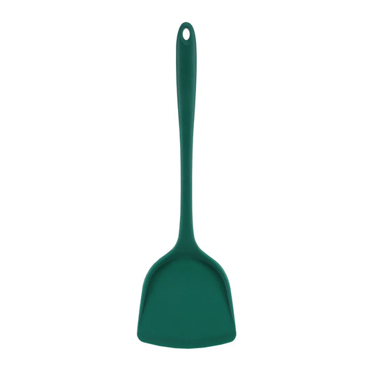 Green Silicone Frying Spatula