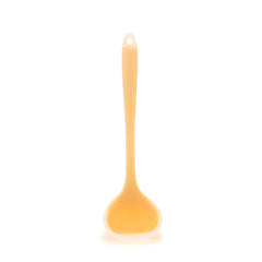 Orange Semi-transparent Silicone Soup Spoon Set