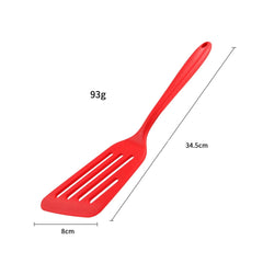 Red Silicone Cooking Spatula