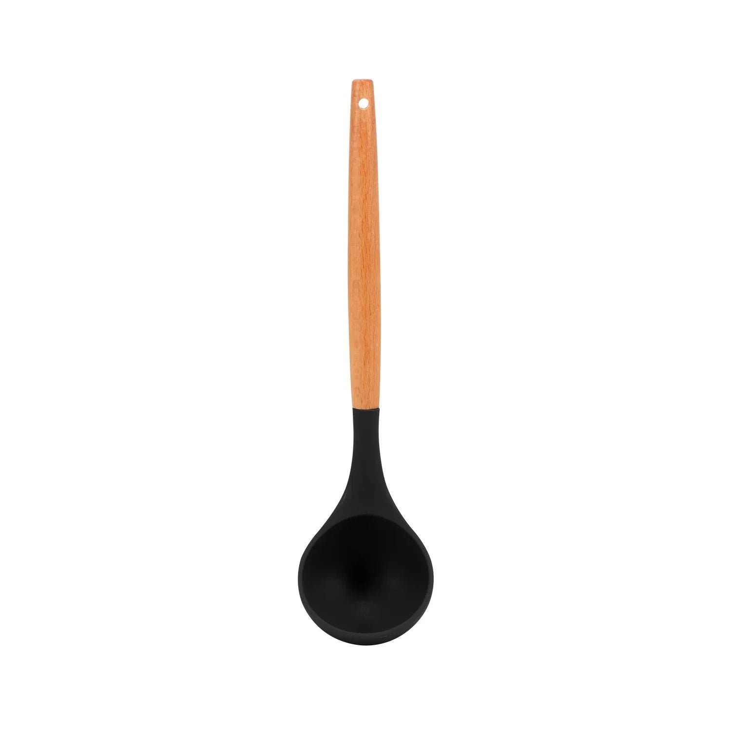 11-Piece Silicone Cooking Utensils with Wooden Handle