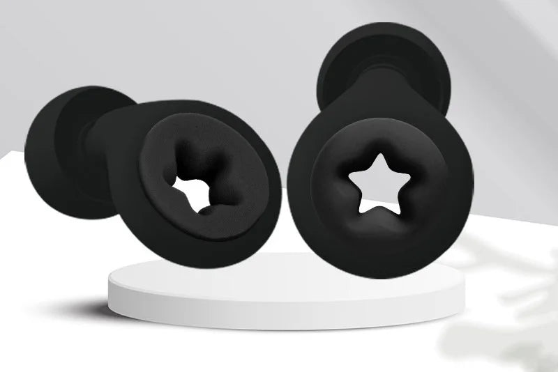 Black 1 Set Silicone Noise Canceling Earplugs