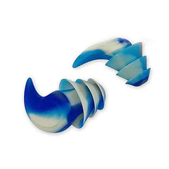 Dark Blue Silicone Swimming Earplugs