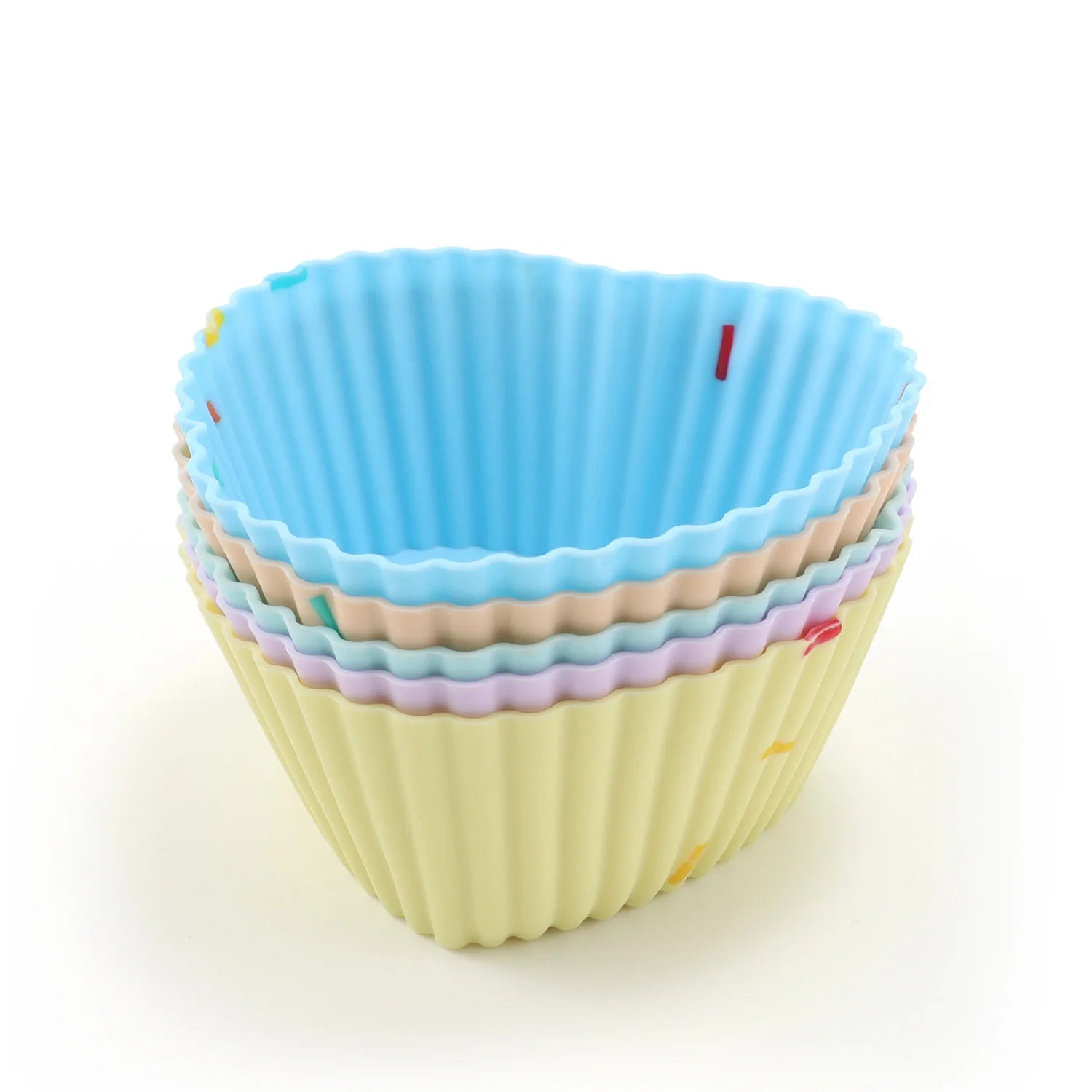 Style 1 5pc Silicone Cupcake Muffin Cake Baking Cups