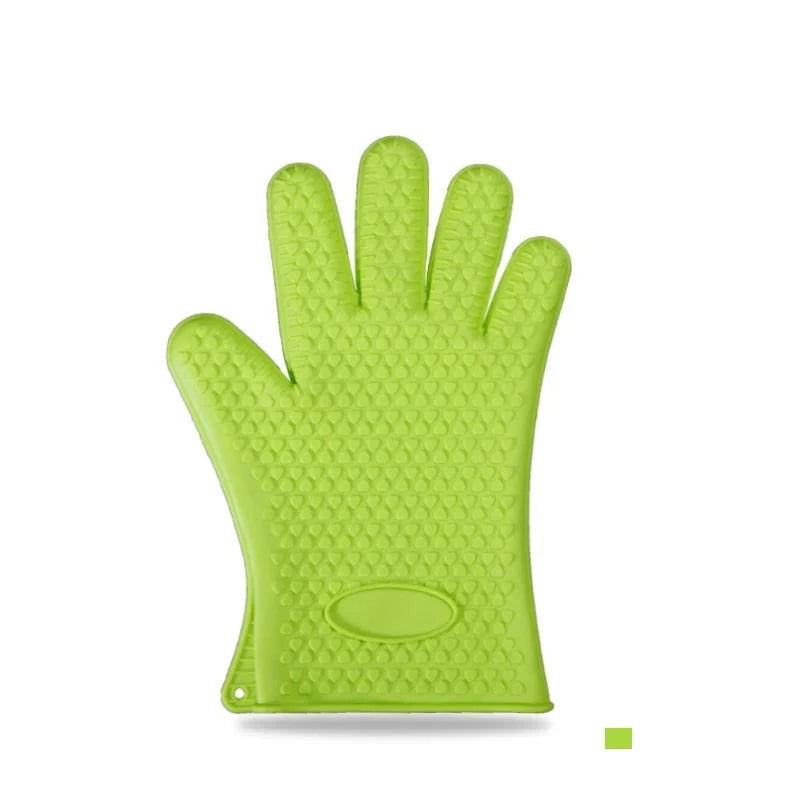 Five-Finger Silicone Oven Glove