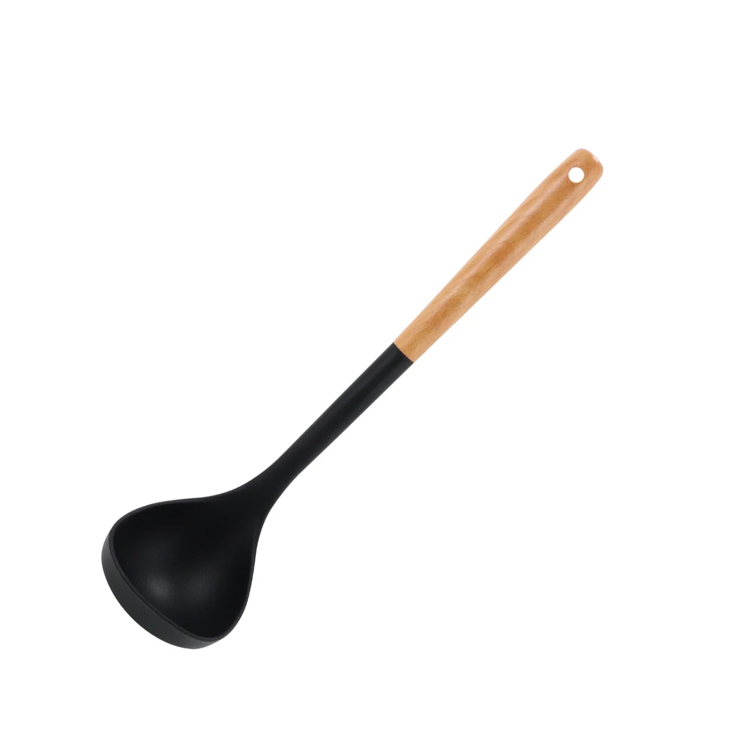 Silicone Cooking Utensils Set wit Wooden Handle