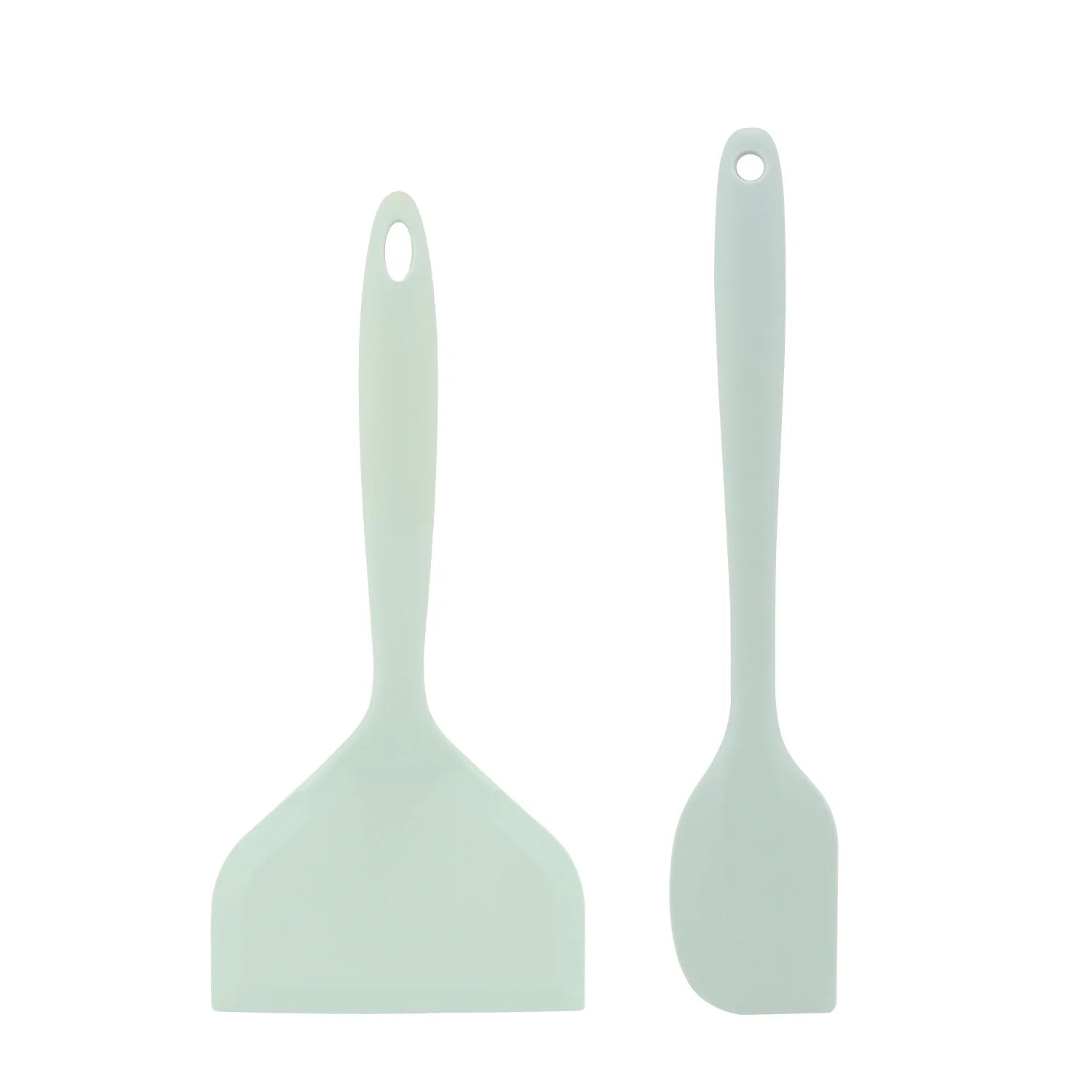 Grey 2-piece Silicone Spatula Set