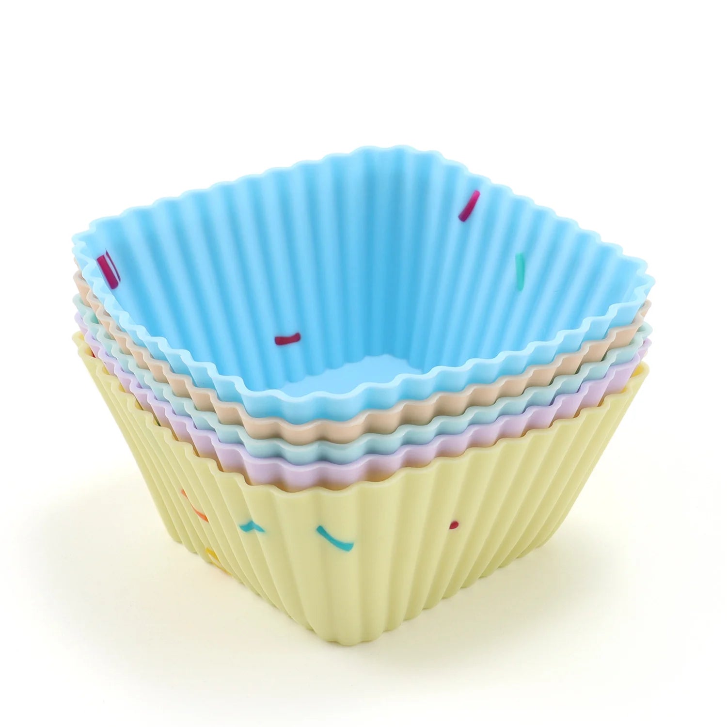 Style 2 5pc Silicone Cupcake Muffin Cake Baking Cups