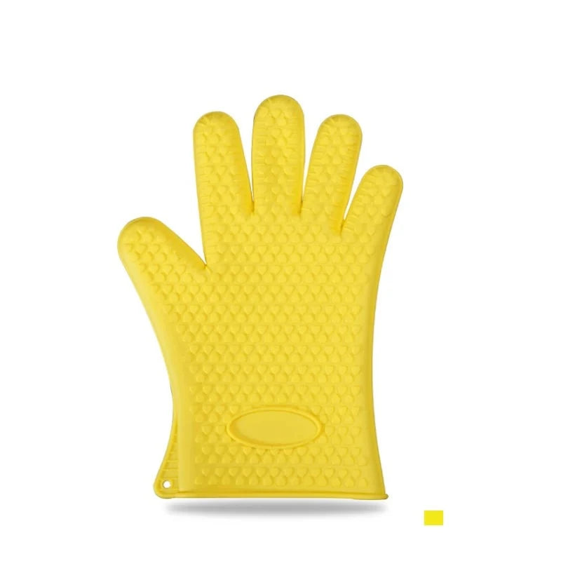 Five-Finger Silicone Oven Glove