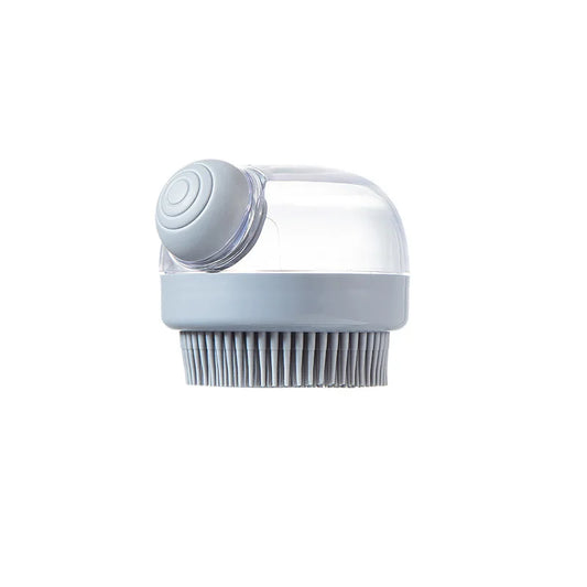 Grey Hair Massager Silicone Shampoo Brush