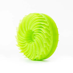 Green Silicone Bathing Body Scrubber