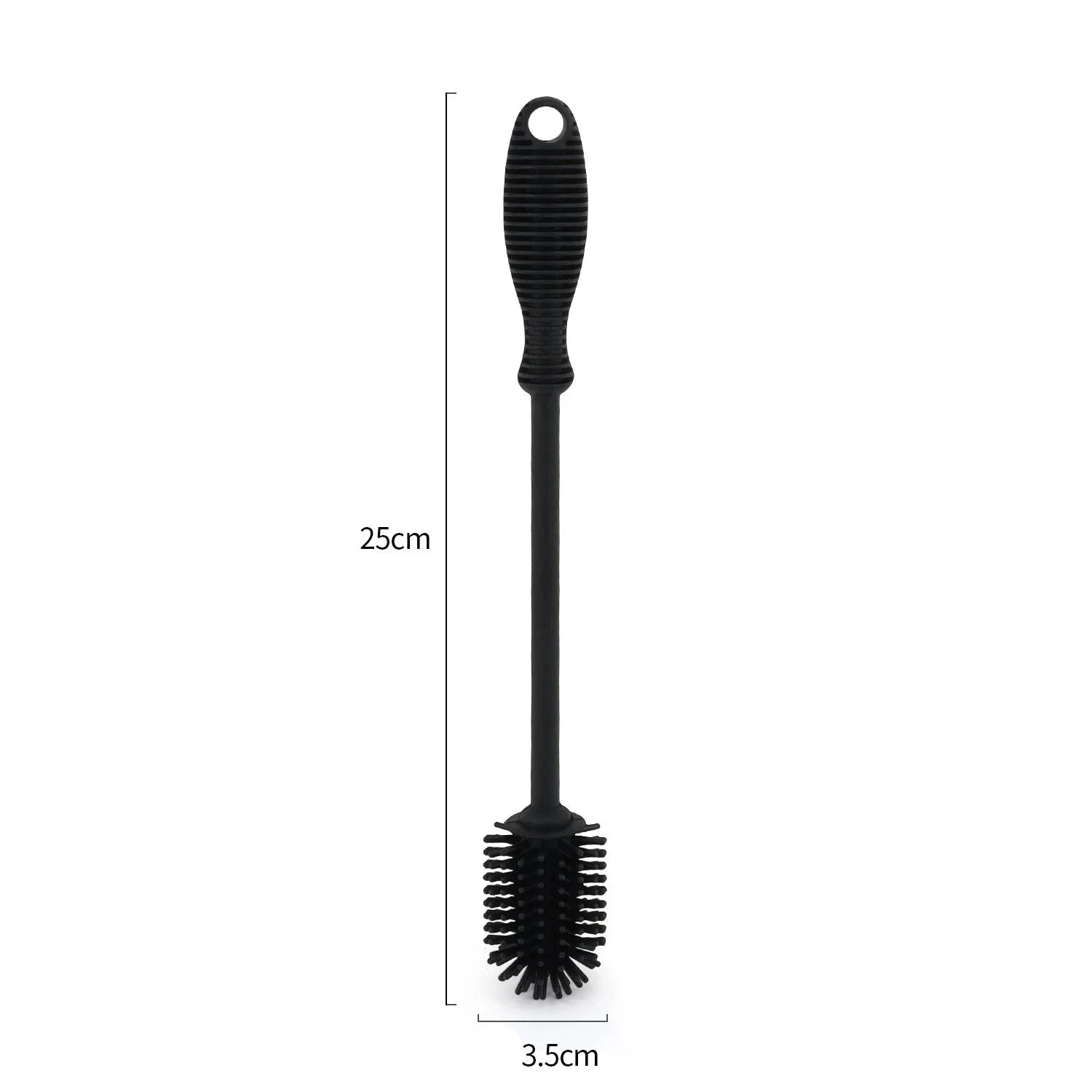 2x Silicone Bottle Cleaning Brush Set