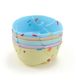 Style 7 5pc Silicone Cupcake Muffin Cake Baking Cups