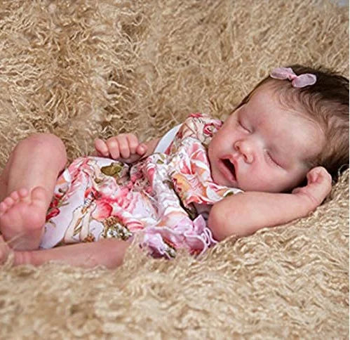 Silicone realistic baby doll