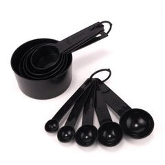 10-Piece Measuring Silicone Spoons and Cups