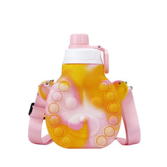 Yellow Children's Silicone Hot Water Bottle