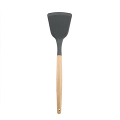 Silicone Cooking Utensils Set Wood handle