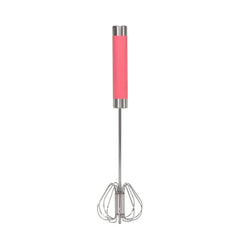 Semi-automatic rotating egg beater