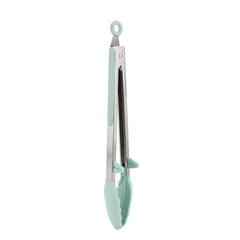 Mint Silicone Kitchen Tongs